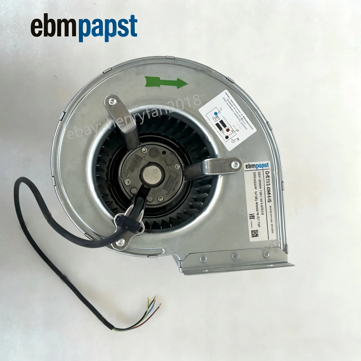 D2E133-DM64-I5 for ebmpapst AC 230V for Inverter Cabinet Centrifugal Cooling Fan