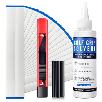 CHAMPKEY Deluxe Grip Repair Kits for Regripping Golf Clubs - All