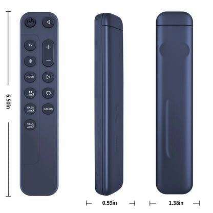 Remote Control For JBL Bar 1000,BAR 1300,BAR 800,Bar 1300X,Soundbar Black