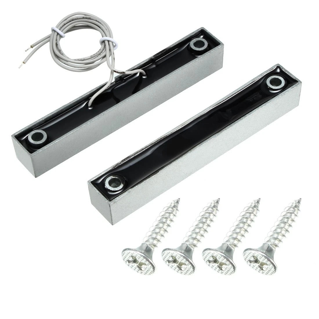 uxcell NC Alarm Security Rolling Gate Garage Door 30-50mm 1pcs, Silver