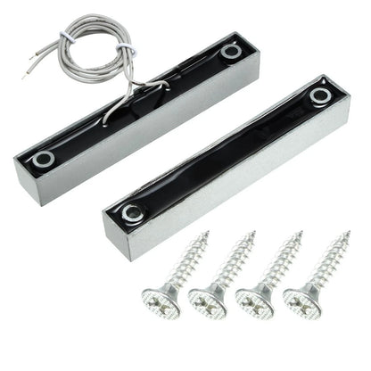 uxcell NC Alarm Security Rolling Gate Garage Door 30-50mm 1pcs, Silver