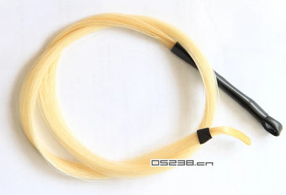 32'' Natural White Horse Hair Mongolia Tail Viola Cello Erhu Bow Hairs S