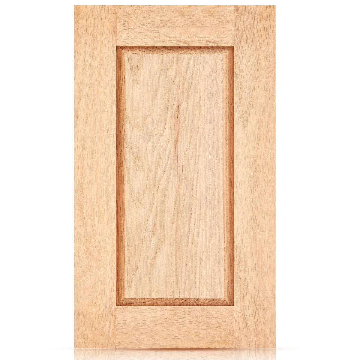 Memorywuu Unfinished Oak Kitchen Cabinet Door 13.25'' W X 22.5'' H, Brown