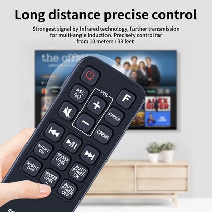 AKB74815331 For LG Sound Bar Remote Control SH4 SPH5B-W SHC4 SH4D SPJ4B-W