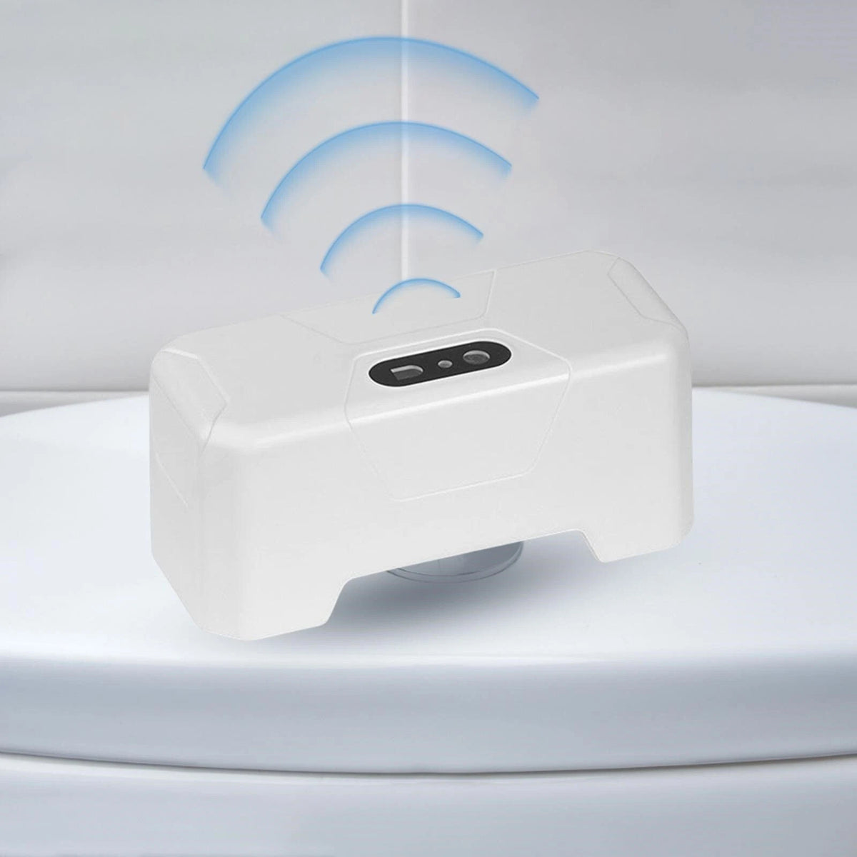 ABS Plastic Automatic Touchless Toilet Flusher Button Home Flushing Sensor