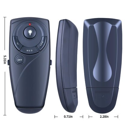 UC7083T Ceiling Fan Remote Control For Hampton Bay / with Battery