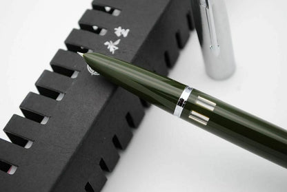 1Pc Classic Wing Sung 601 Steel Cap Vacumatic Fountain Pen F Nib 0.5mm Ink Pen a