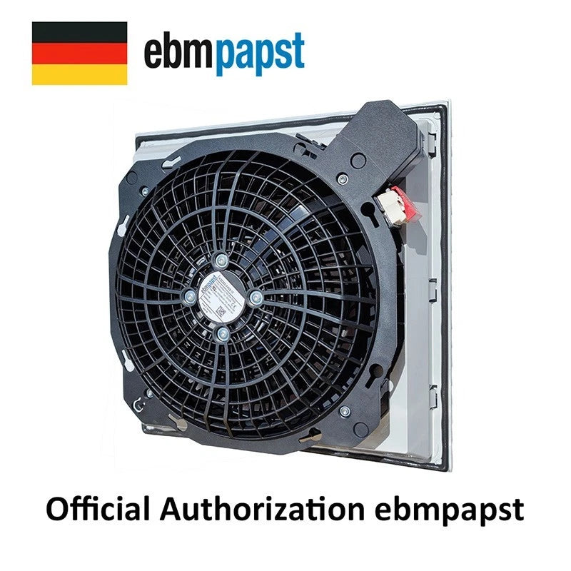 K2E200-AH08-15 115VAC Ebmpapst Fan 75/90W 50/60Hz Rittal Cabinet Filter Fan