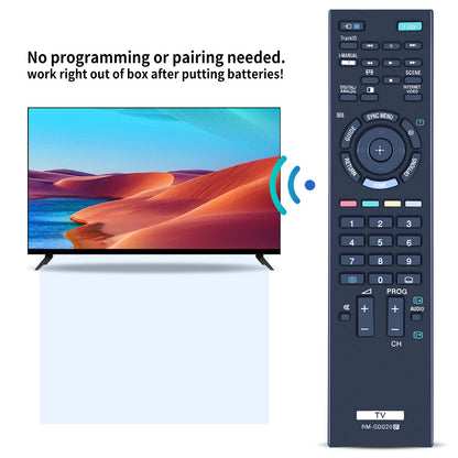 RM-GD020 Remote Control For Sony TV KDL26EX420 KDL40EX520 KDL46EX520