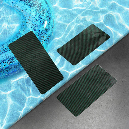 Pool Cover Patch Repair Kit, 3 Pack 4 x 8 Inch Green of 3,