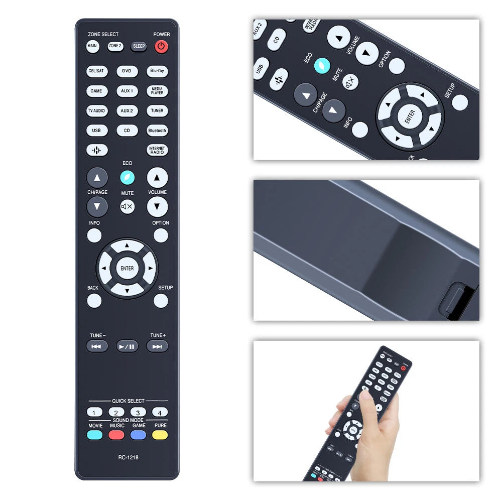 RC-1218 For Denon AV Receiver Remote Control AVR-X2400H AVR-S730H AVR-S930H