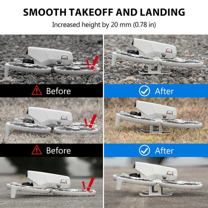 Landing Gear for DJI Flip Drone Accessories, Foldable Height Extended Leg...