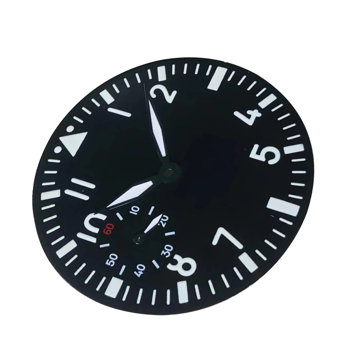 38.9mm Green Luminous Watch Dial Face+Hands For Seagull ST3600 ETA 6497 Movement