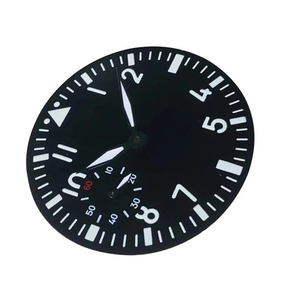 38.9mm Green Luminous Watch Dial Face+Hands For Seagull ST3600 ETA 6497 Movement