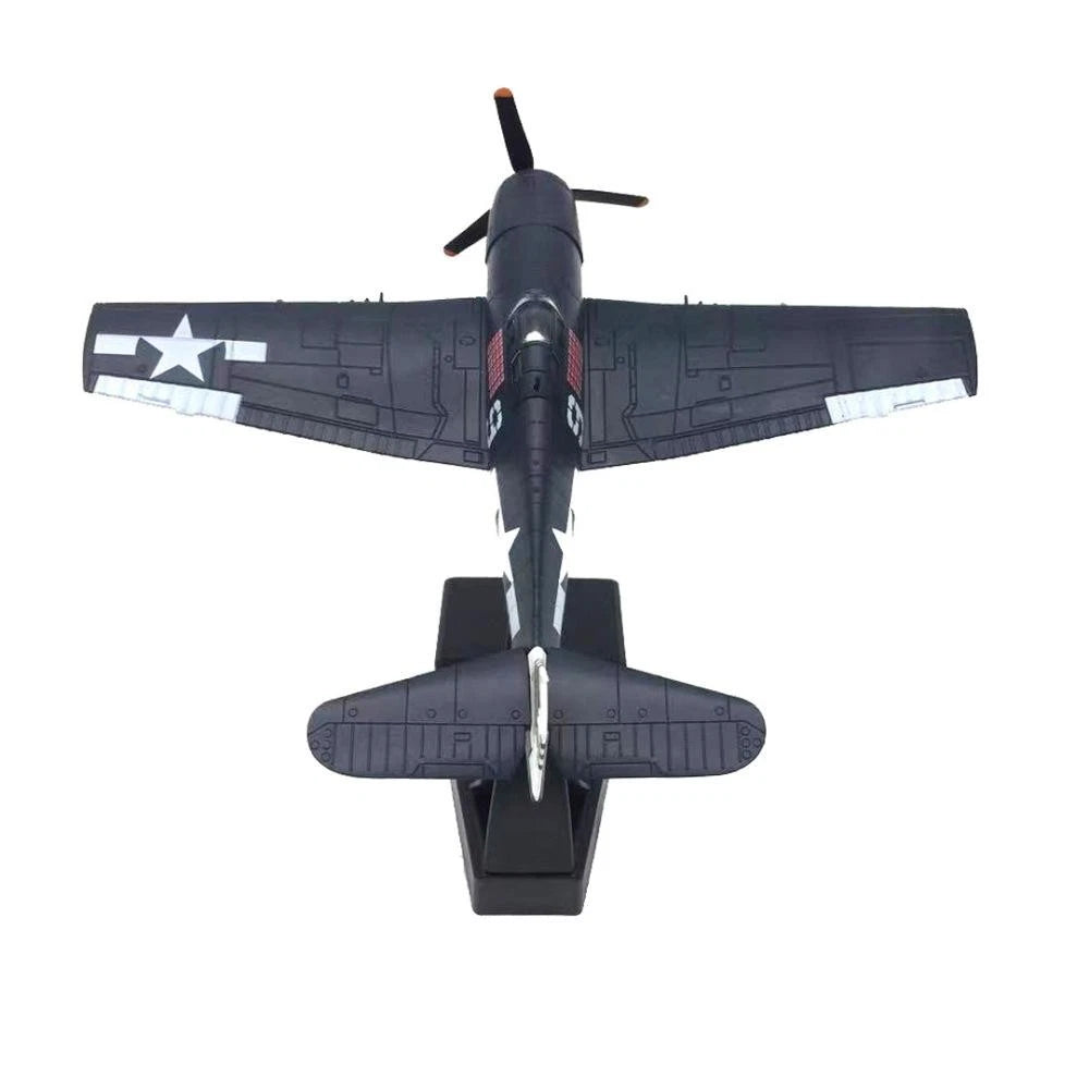 1:72 WWII U.S. F6F Hellcat Shipboard Fighter Alloy Military Aircraft Plane Model