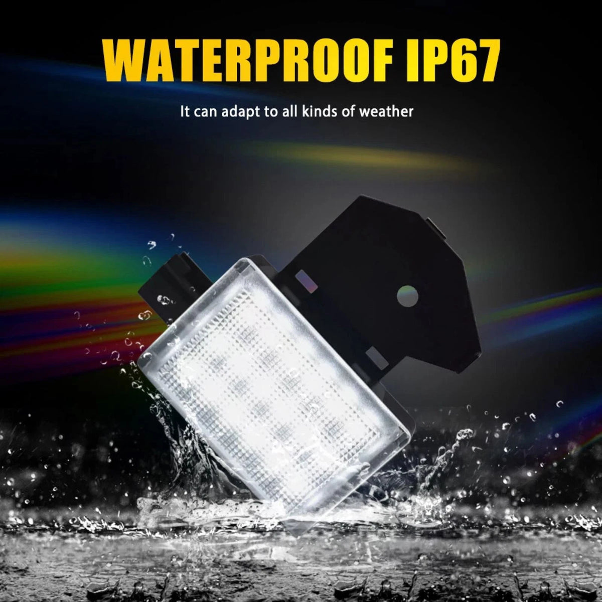 Waterproof Underhood Hood Courtesy LED Light Wiring Harness 2001 For Dodge Neon