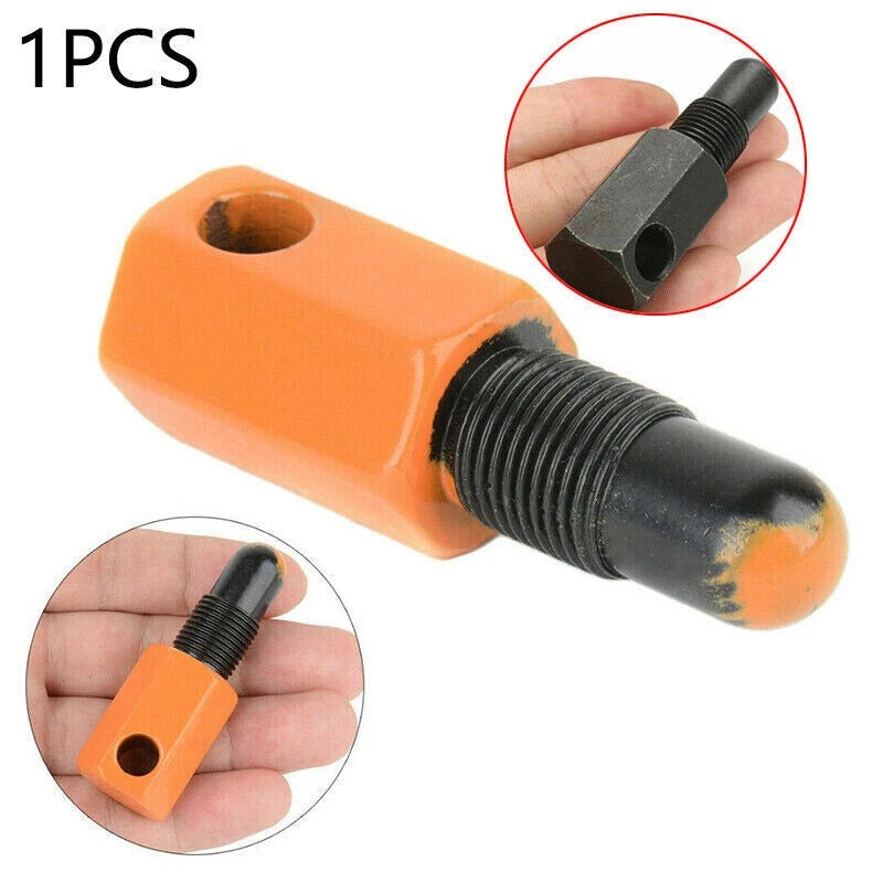 60mm Iron Chainsaw Piston Stop For 2-Stroke Chainsaw Clutch Flywheel Removal