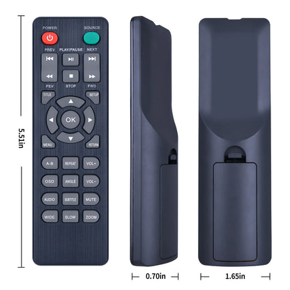 Remote Control For TMY Y1 Bluetooth Projector with DVD Player