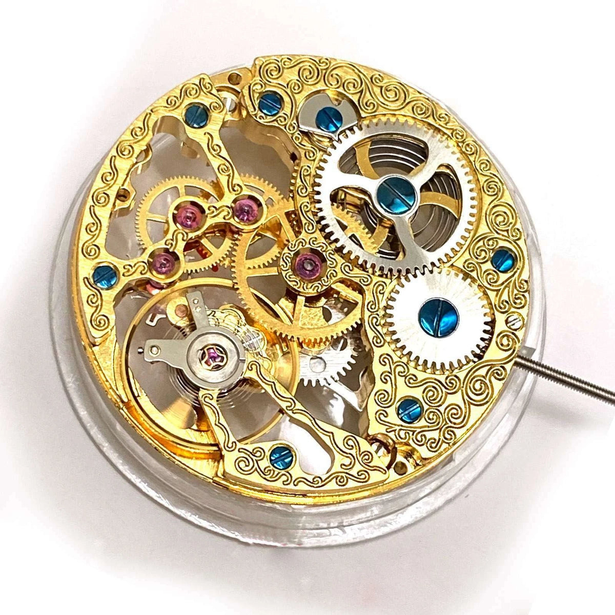 18000bph 17-Jewel Hollow Vintage 6497 ST3600 Mechanical Watch Movement Hand Wind