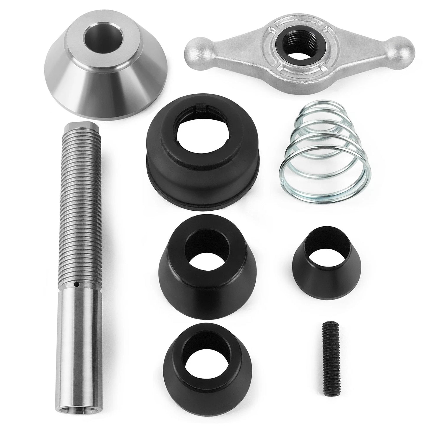 Complete 28mm to 40mm Shaft Conversion Kit with Cones & Wing Nut