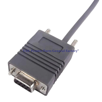 9ft 3M RS232 Serial Cable for Motorola Symbol DS6708 LS4208 LS2208 Coiled