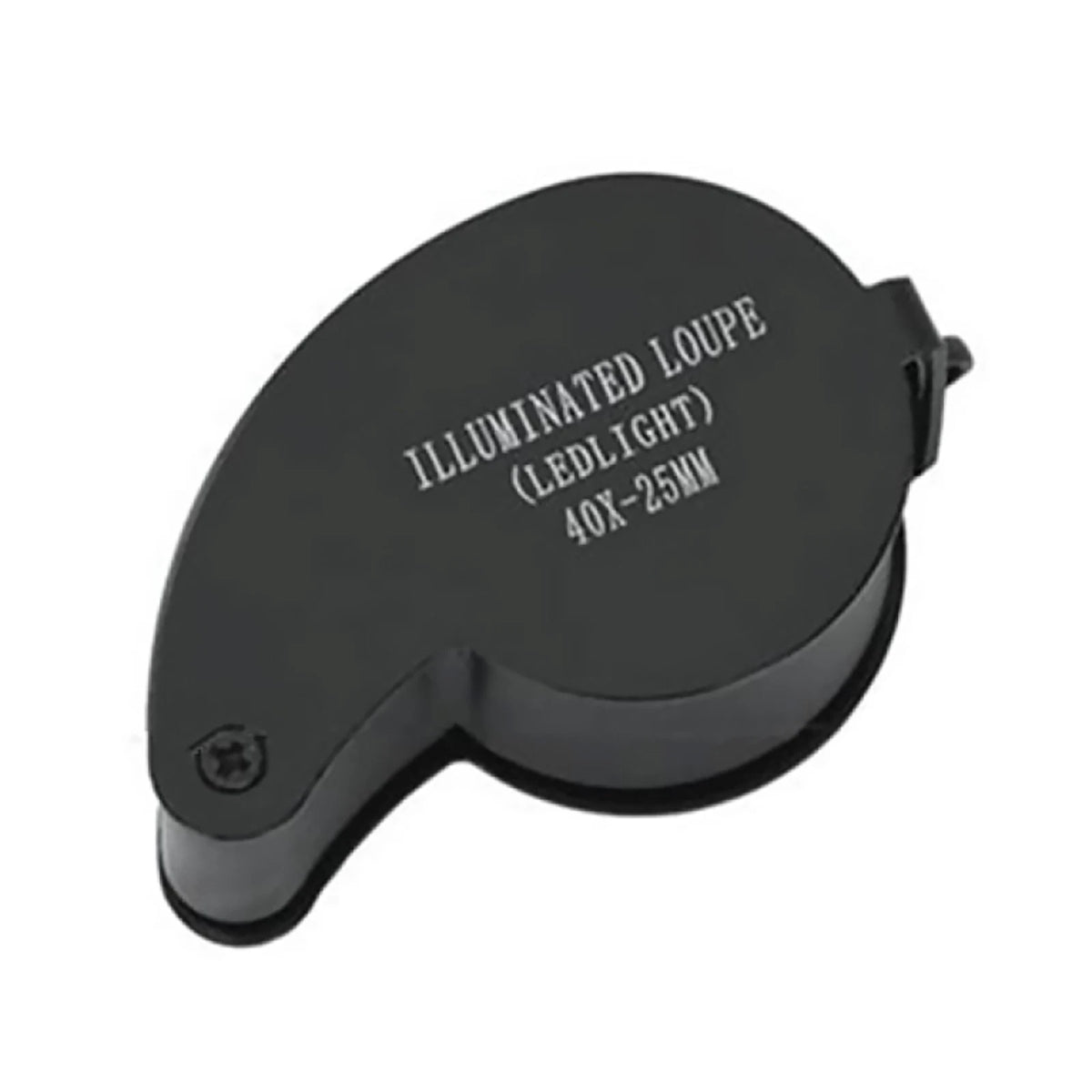2Pcs Alloy 40X Magnification Loupe Jewelry Eye Glass Printing Magnifier qq