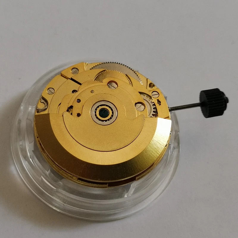 3 Hands Golden Automatic Mechanical Movement Repairing Parts For 2824 Watch