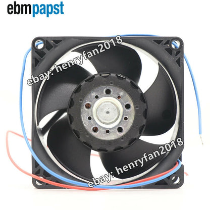 Ebmpapst 8212JN Axial Fan 12V 10.3W 0.86A 80*80*38MM Inverter Cooling Fan 2-Wire