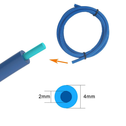 3D Printer Bowden Tube 2M, PTFE Teflon Tubing with high White