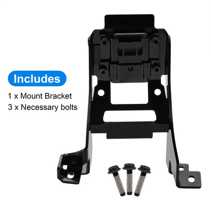 For Indian Motorcycle Driver Rider Backrest Mount, Black - 2879543