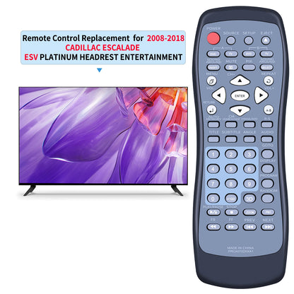 Remote For 2008-2018 Cadillac Escalade ESV Platinum Headrest Entertainment