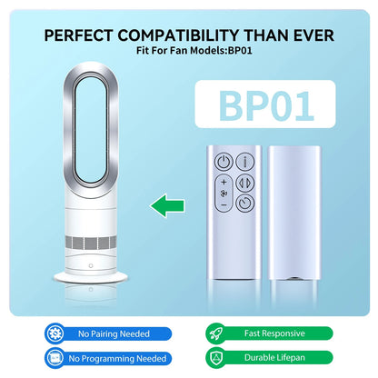 Remote Control For Dyson BP01 Pure Cool Me Personal Purifying Fan