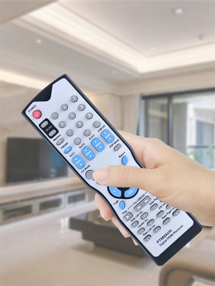Remote Control For Pyle Digital HDMI Receiver Amplifier Receiver PT980AUH