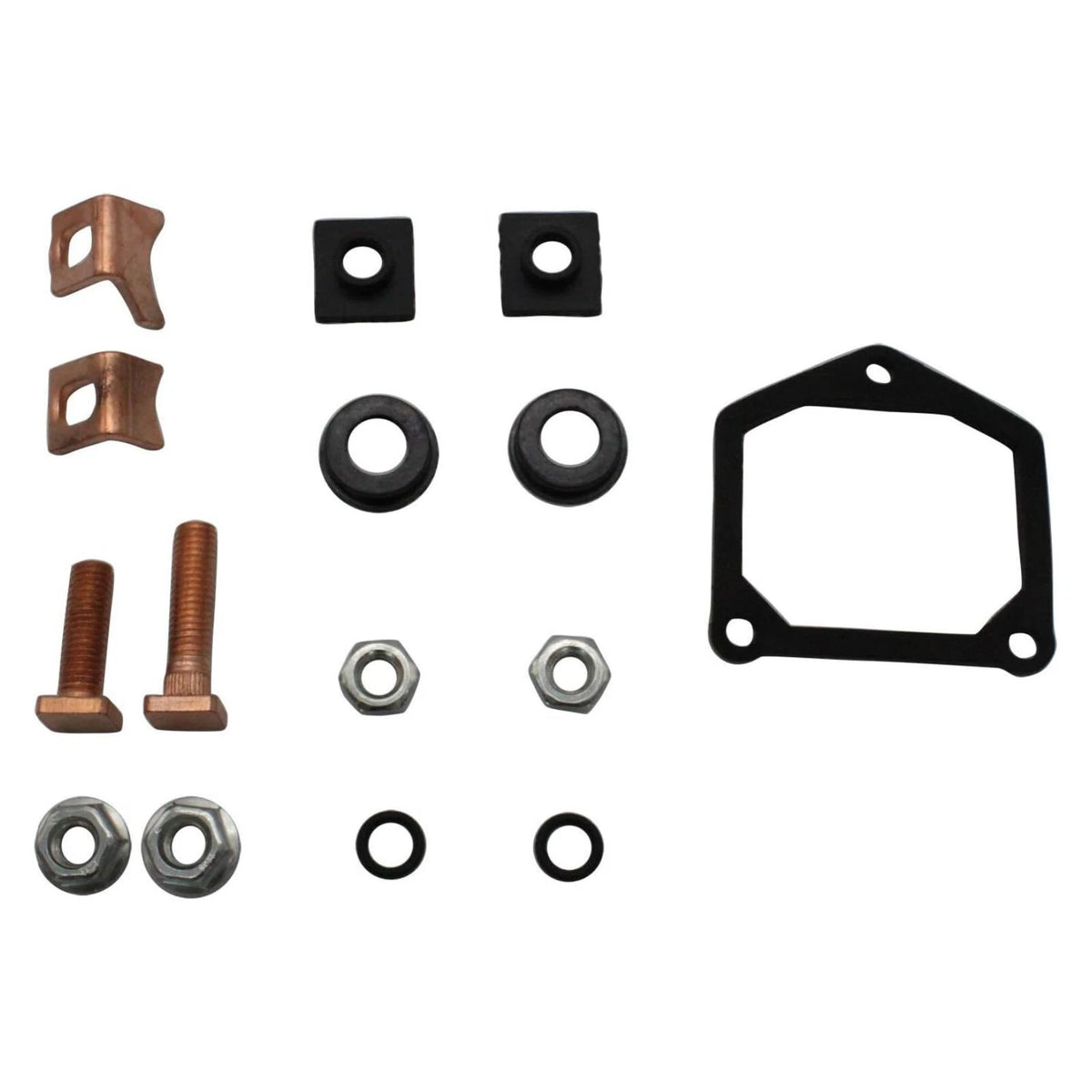 228000-6660 Starter Solenoid Repair Rebuild Kit Plunger Contacts Set For Dodge