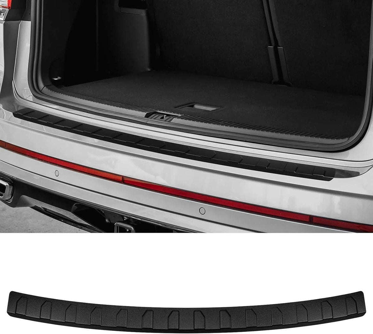 Rear Bumper Protector for VW Atlas 2018-2024 2025,ABS 2018-2025 Atlas, Black