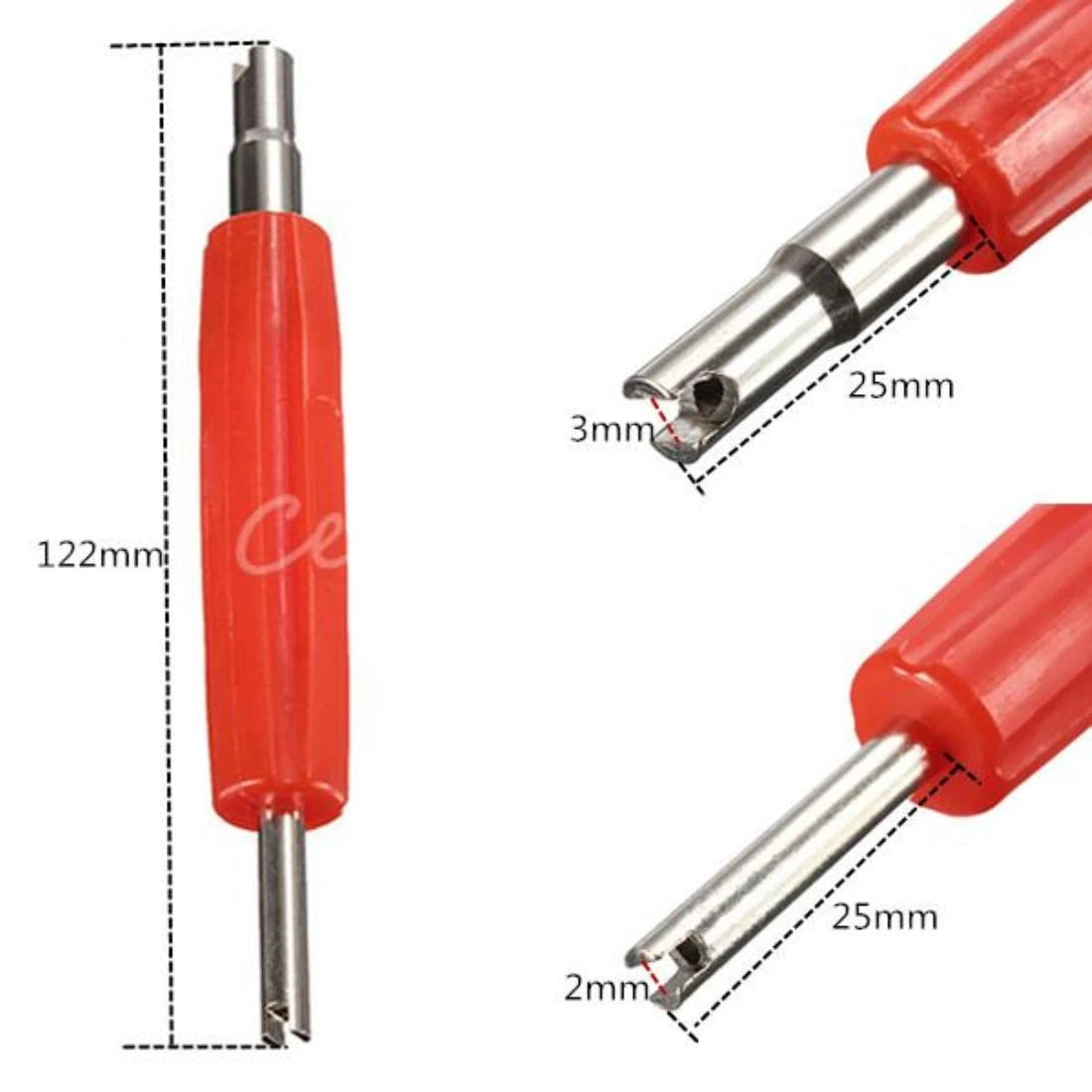 Valve Stem Core Remover Tire Repair Install Screwdriver Car Truck Bike motor S