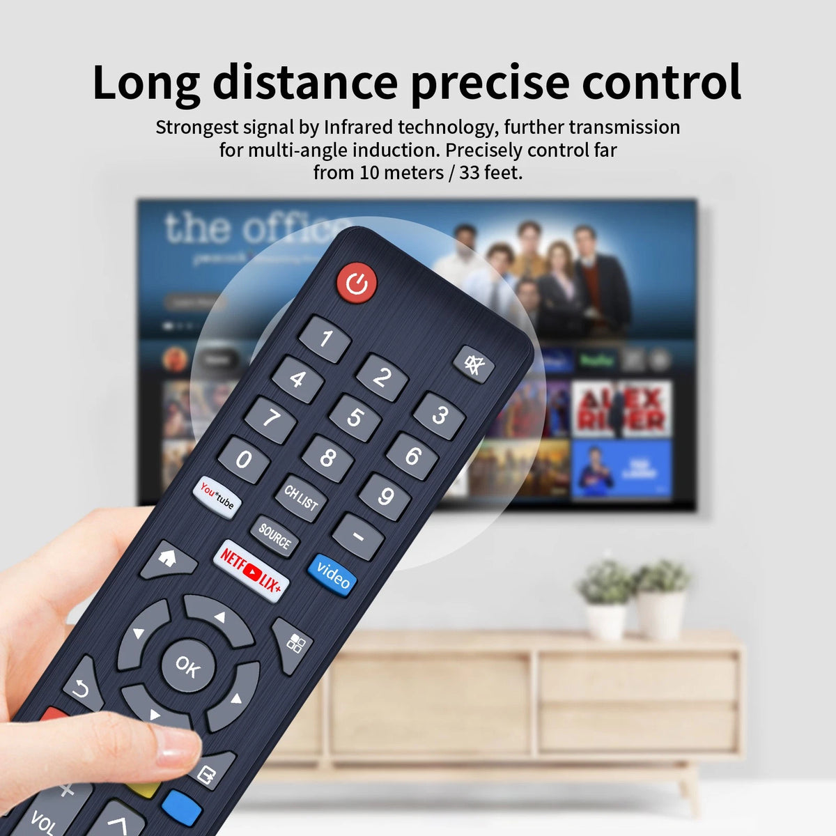 Remote Control For SILO SL3220V1 SL5020V12 SL7520VF Smart LCD LED HDTV TV