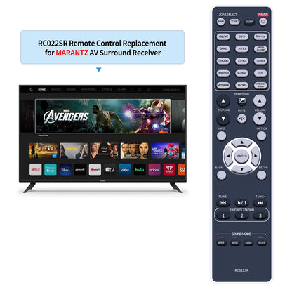 RC022SR Remote Control For Marantz AV Receiver 30701014300AM SR6008