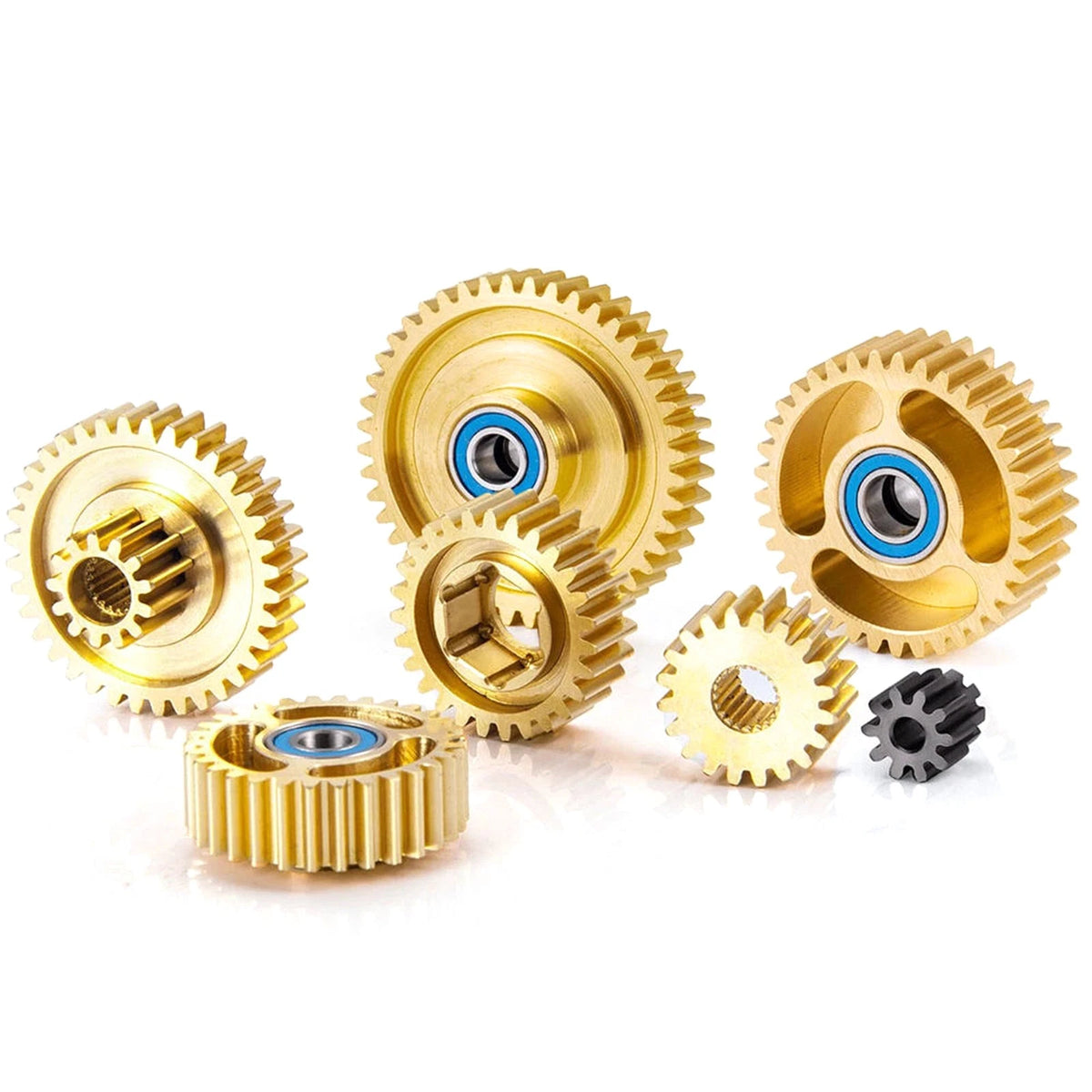 Transmission Gearbox Gears Set Parts for Tamiya 1/14 Tractor Trailer