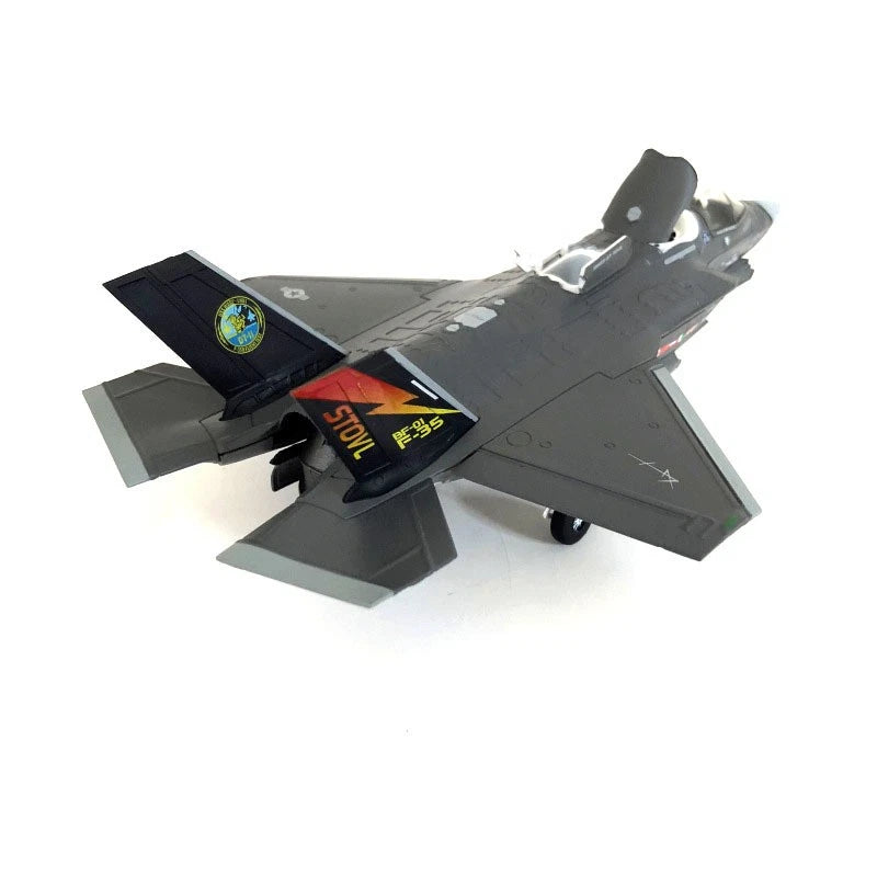 1:72 US Air Force F-35B Fighter Aircraft Diecast Model Military W/ Display Stand