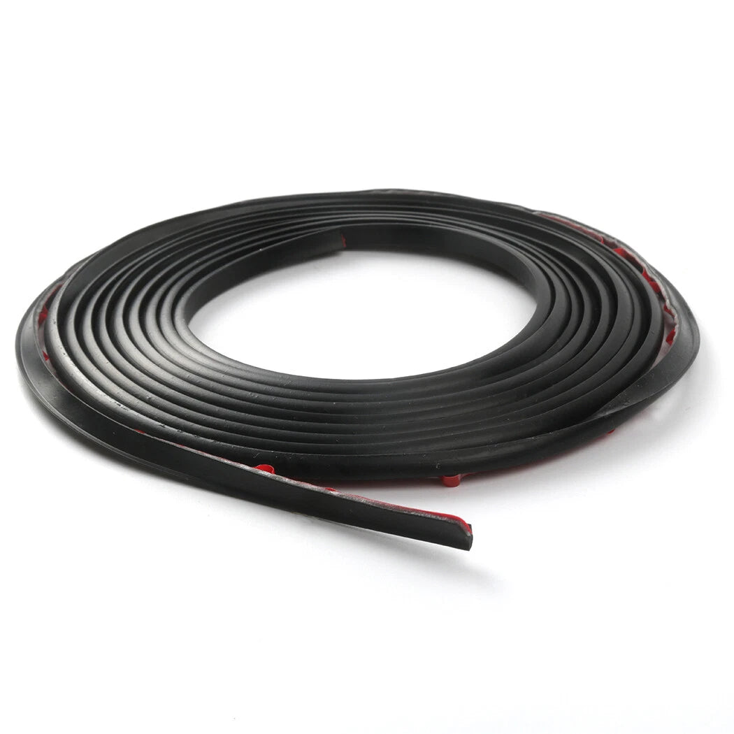 Front/Rear Lip Spoiler Rubber Molding Strip Trim Black Tape 08F03-SHJ-1100D