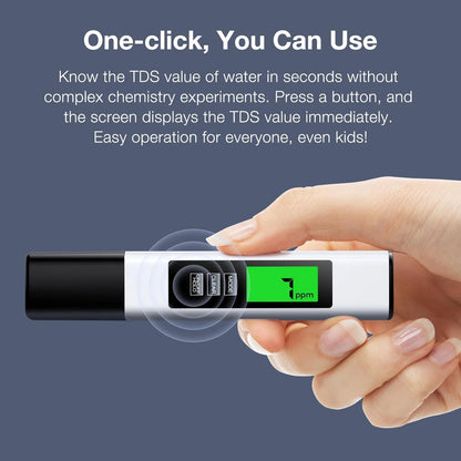 2025 All- 4 in 1 Tds Meter Digital Water Tester - Meter, White