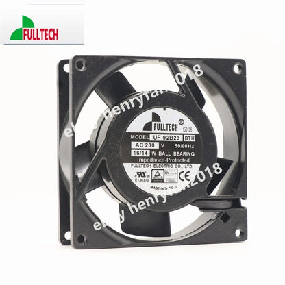 For FULLTECH UF-92B23 BTH axial fan AC 230V 92*25mm 16/14W Cabinet cooling fan