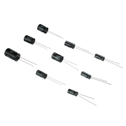 BOJACK 24Value 630pcs Aluminum Electrolytic Capacitor Assortment Box Kit...