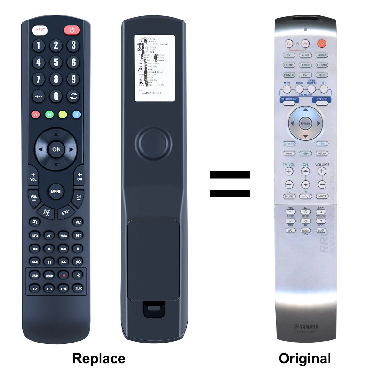 FSR102 Remote Control For Yamaha Digital Sound Projector YSP-4100 YSP-5100