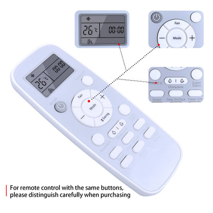 DG11L1-53 AC Remote Control For Hisense Air Conditioner