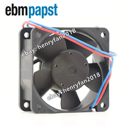 Ebmpapst Fan 614NM Axial Fan DC 24V 1.4W 60*60*25MM 58mA 2-wire  Cooling Fan