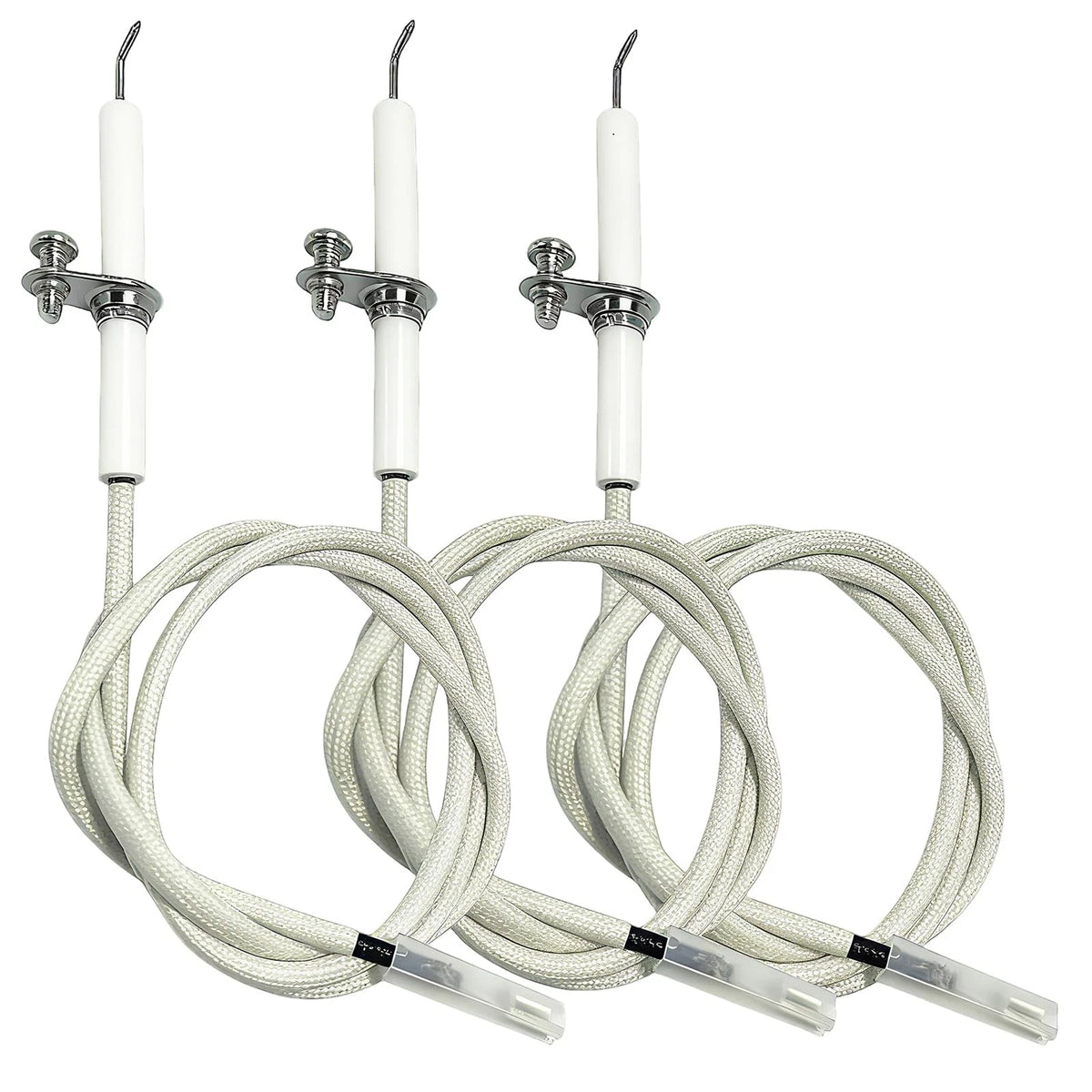 MCAMPAS 3 Pack Grill Igniter Wire Kit & Ceramic Electrode