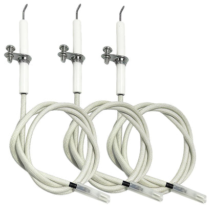 MCAMPAS 3 Pack Grill Igniter Wire Kit & Ceramic Electrode