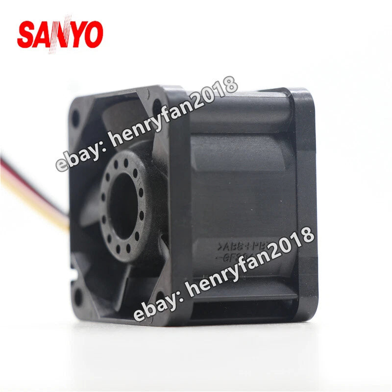 SANYO Denki 109P0424J3013 SanAce Fan DC 24V 0.18A 40*40*28MM 3-wire Cooling Fan